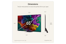 LG 65'' QNED Evo MiniLed AI QNED86 2026 4K Smart Tv| 65QNED86B6B.AEI