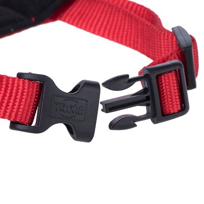 Red cat harness adjustable 20-50cm for secure pet travel – Car Harness by Keans Claremorris