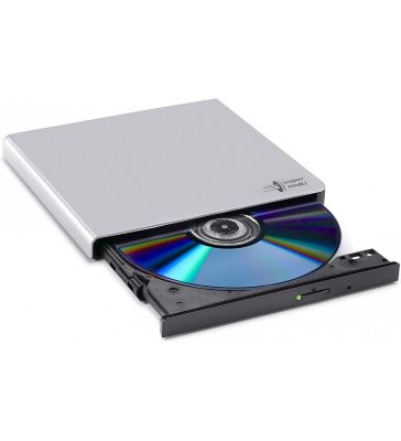 LG External DVD Optical Drive Silver - Portable USB Optical Drive for Laptops and PCs | Keans Claremorris