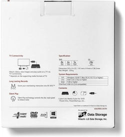 LG External DVD Optical Drive Silver - Portable USB Optical Drive for Laptops & PCs | Keans Claremorris