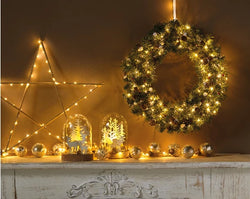 Imperial Wreath 50 cm for indoor/outdoor use, decorative greenery by Keans Claremorris