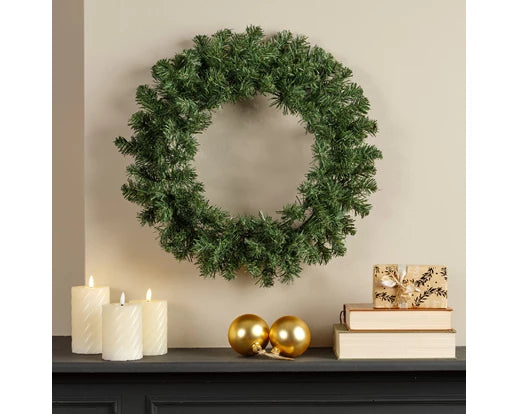 Imperial Wreath 50 cm for indoor/outdoor use, decorative greenery by Keans Claremorris