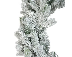 Grandis Wreath Snowy dia80cm