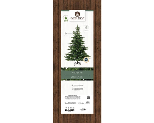 Christmas Tree Grandis Fir Green 7ft (210cm) - Image 3