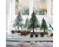 Mini Tree Duo Glitter Green Indoor