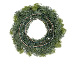 Winnipeg Wreath Indoor and Outdoor, Green D.50 cm