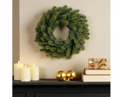 Winnipeg Wreath Indoor and Outdoor, Green D.50 cm