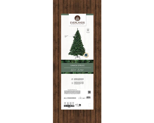 Canada Spruce 5ft Christmas Tree 150cm height, 94cm width – festive holiday decor from Keans Claremorris