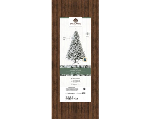 Christmas Tree Canada Spruce Frosted Tree 7ft - Image 3