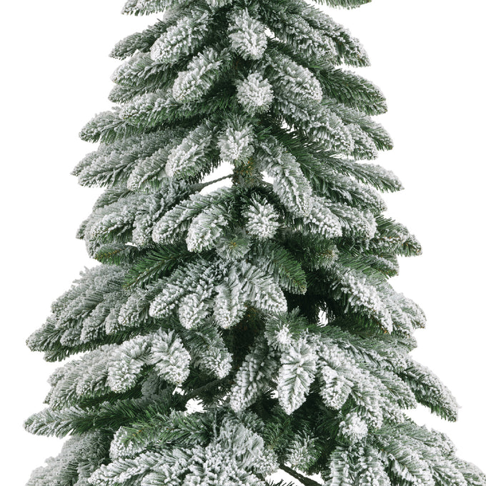 Christmas Tree Tora Pine Snowy 270cm tall artificial tree for festive decor - Keans Claremorris