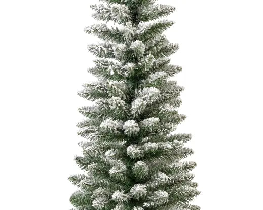 Pencil Pine Snowy Christmas Trees 180cm - Image 6