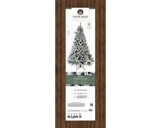 Monarch Snowy Pine Christmas Tree 180cm 6ft - Image 2