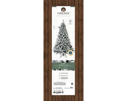 Monarch Snowy Pine Christmas Tree 210cm 7ft with snow effect, festive decor, available at Keans Claremorris.
