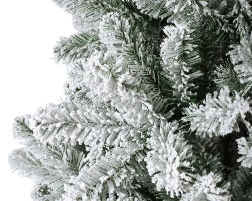 Monarch Snowy Pine Christmas Tree 300cm 10ft with snowy branches – available at Keans Claremorris.