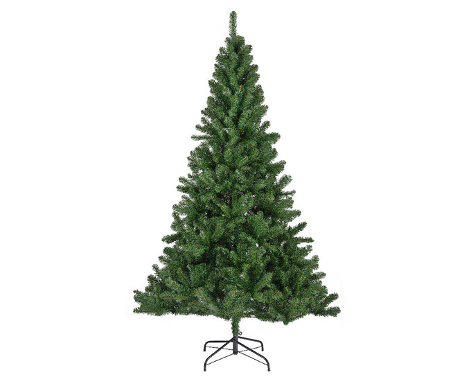 Monarch Pine Christmas Tree 300cm tall, 2047 PVC tips, 94 branches, metal foot – Keans Claremorris holiday decor