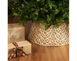 Tree Ring Iron, Gold Antique D.70 cm x H.27 cm