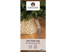 Tree Ring Iron, Gold Antique D.70 cm x H.27 cm