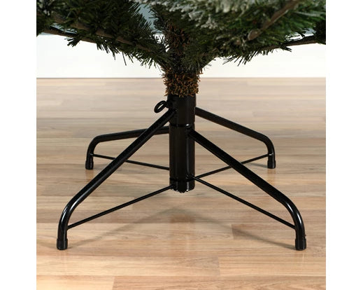Grandis Fir Snowy Christmas Tree 150cm with frosted branches – festive holiday decor from Keans Claremorris