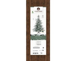 Grandis Fir Snowy Christmas Tree 300cm (10ft) with realistic snow effect – Keans Claremorris holiday decor