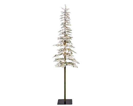 Alpine Fir Prelit SnowyTree 7ft - Image 1