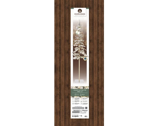 Alpine Fir Prelit SnowyTree 7ft - Image 7