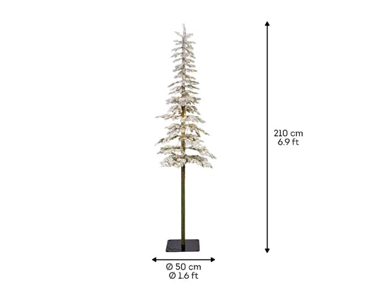 Alpine Fir Prelit SnowyTree 7ft - Image 4