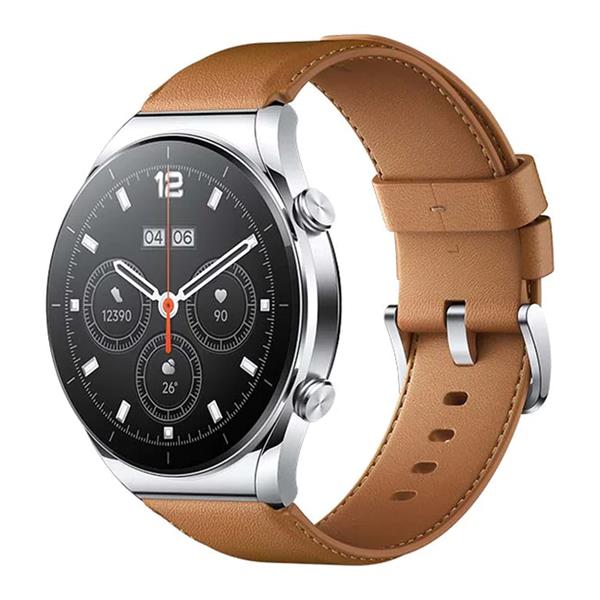 Xiaomi Watch S1 Brown Strap - Silver | Bhr5669ap
