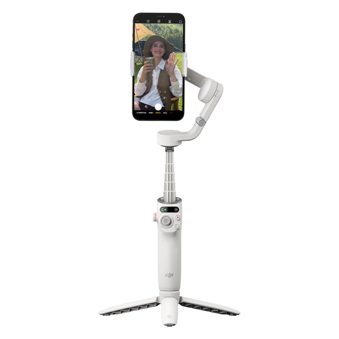DJI Osmo Mobile 6 Platinum Gray handheld smartphone gimbal stabilizer, smooth video capture | Keans Claremorris