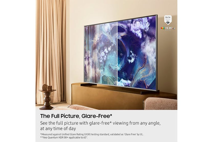 Samsung 65" Neo QLED 8K with Mini LED QN990F Glare Free AI Smart TV - Image 7