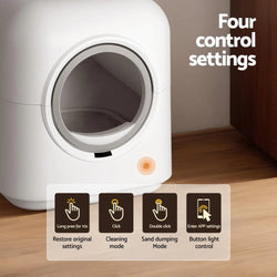 Wiggle & Wander Self Cleaning Cat Litter Box