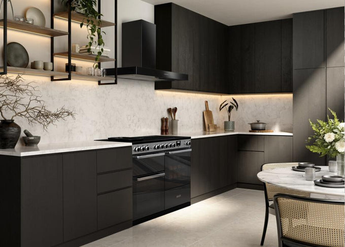 Rangemaster Induction Edge Deluxe Black Glass - Image 6