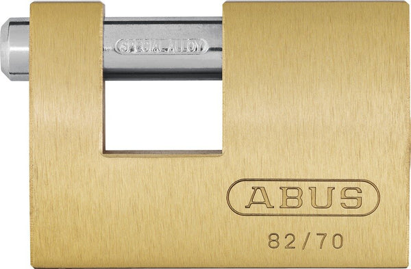 Brass Shutter Lock solid heavy-grade brass with durable latch for secure shutters - Keans Claremorris