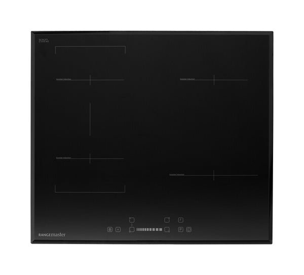 Rangemaster 60cm | 4 Zone Induction Hob | Black Glass | RMB60HPEIGL/