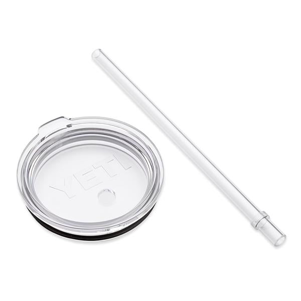 Rambler Tumbler 20 oz Straw Lid. Clear - Image 1