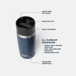 Rambler 12oz Travel Bottle Black