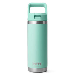 Rambler 18oz Colour Straw Bottle Seafoam