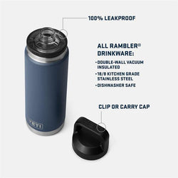 Rambler 26oz Bottle Black