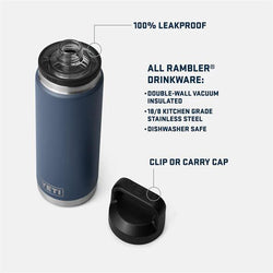 Rambler 12oz Travel Bottle Rescue Red