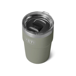 Yeti Rambler 16 Oz Stackable Cup MS Pampa Green