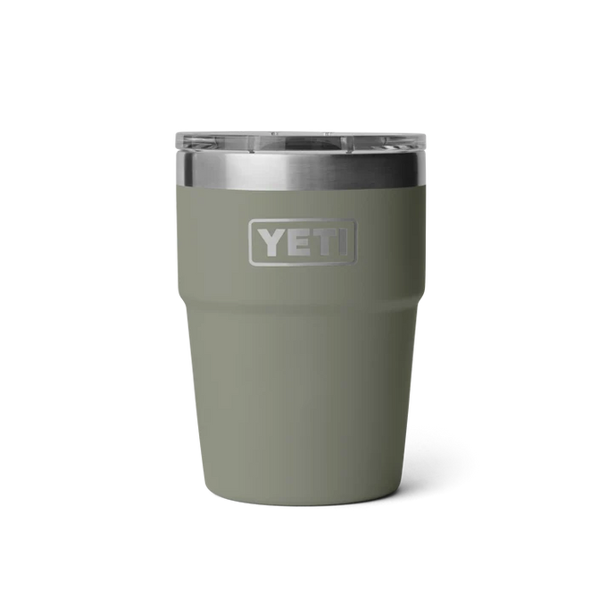 Yeti Rambler 16 Oz Stackable Cup MS Pampa Green - Image 1