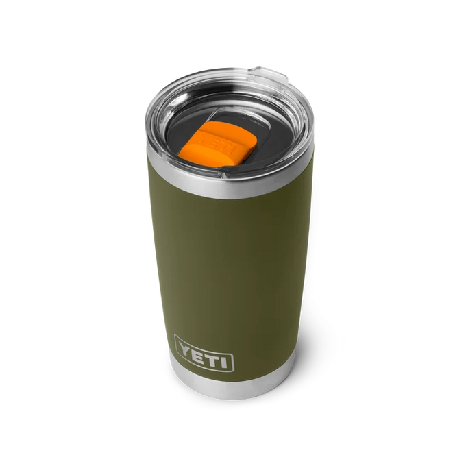 Yeti Rambler 20 Oz Tumbler Olive/King Crab - Image 2