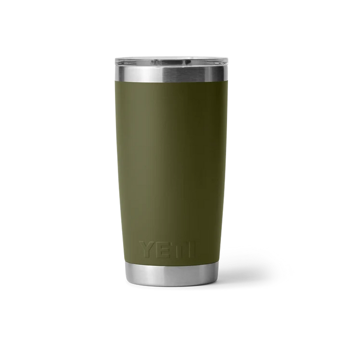 Yeti Rambler 20 Oz Tumbler Olive/King Crab - Image 3