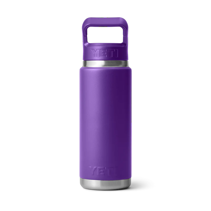 YETI Rambler® 26 oz (769 ml) Colour Straw Bottle – Pace Purple - Image 3