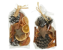 Christmas Potpourri Bag – Natural (Assorted)L.10Cm X W.5Cm X H.20Cm