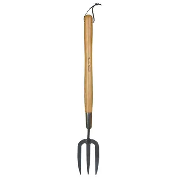 Kent & Stowe Carbon Steel Border Hand Fork - Image 1