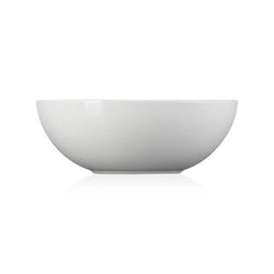 Le Creuset White Stoneware 24cm Serving Bowl - Durable, elegant kitchenware | Available at Keans Claremorris