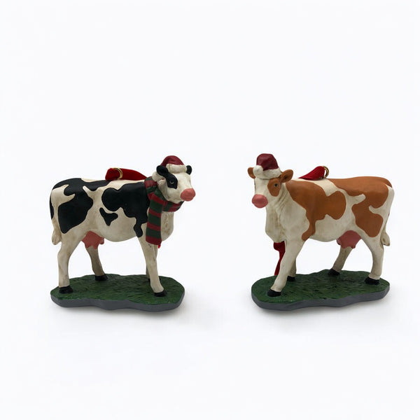 Farm Cow Tree Trim 8x3.3x7.5cm