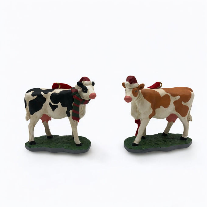 Farm Cow Tree Trim 8x3.3x7.5cm - Image 1