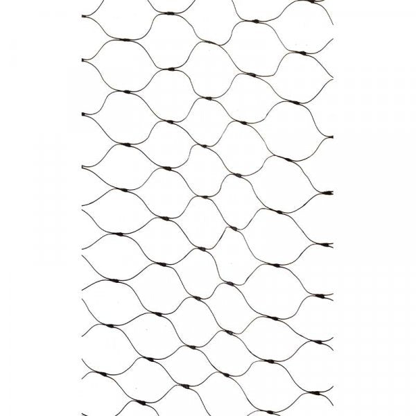 Black 25mm mesh fruit netting 4m x 10m, UV stabilized, strong, ideal for crop and fruit protection – Keans Claremorris