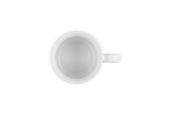 Le Creuset 200ml White Stoneware Cappuccino Mug, durable and stylish, available at Keans Claremorris.
